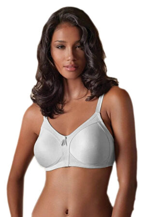 Kadın Beyaz Minimizer Desteksiz Sütyen ELF568YN1910