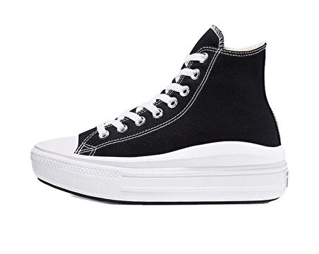 Converse Ctas Move Hi Kadın Günlük Ayakkabı 568497C Siyah