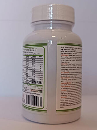 Sinirliot Kdt Kapsül (PLANTAGO HVH CAPSULE)60 Adet