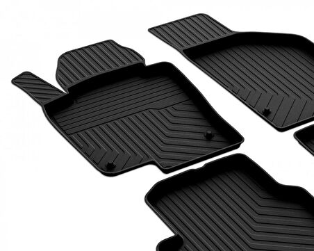 Volkswagen Tiguan 1 Ferrous 4D Havuzlu Kauçuk Paspas 2007 2015