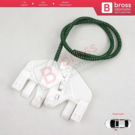 Jeep Liberty MK1 KJ 2006-2007 Makyajlı 4589265AB İçin Elektrikli Ön Sol Cam Kriko Tamir Seti