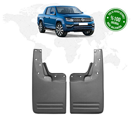 Volkswagen Amarok 2011 - 2020 Model Arka 2'li Paçalık (ÇAMURLUK - TOZLUK)