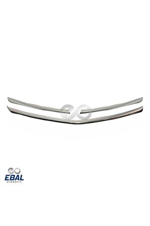 Opel Corsa D Krom Ön Panjur 3 Prç. 2007-2014 Arası P. Çelik
