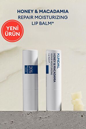 Bal Özlü Yoğun Nemlendirici Dudak Balmı KUNDAL Honey & Macadamia Repair Moisturizing Lip Balm