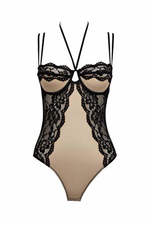 DeFacto Dantelli Bodysuit-Fall in Love B8867AX24HSBK81