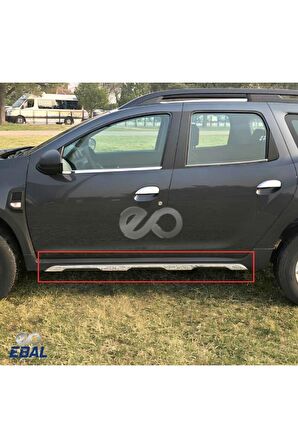 DACİA DUSTER KROM YAN ETEK MARŞPİYEL ÇITA 6 prç 2018 üzeri P.Çelik