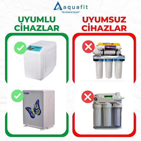 Hyundai Su Arıtma Cihazı HND-35 ve HW-100 UP Uyumlu 3lü Filtre Seti