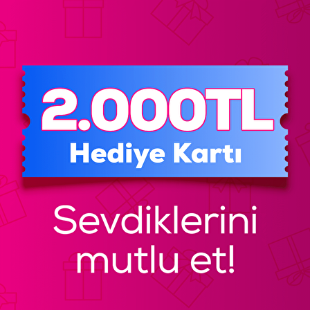 Pazarama Hediye Çeki 2000 TL