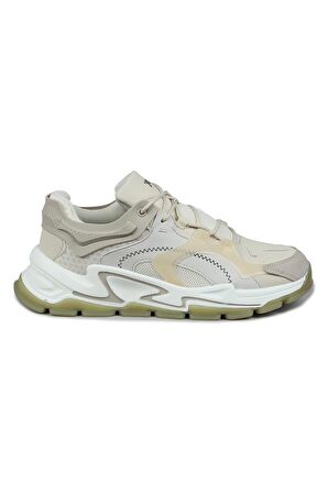 Jump 29085 Erkek Sneaker Spor Ayakkabı Bej