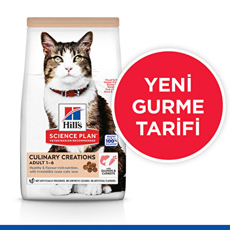 Hill's Somonlu Havuçlu Yetişkin Kedi Maması 1,5 Kg