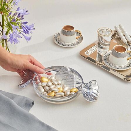 Karaca Candy Dekoratif Kase ve Şekerlik 26,5 x 15 x 5 cm