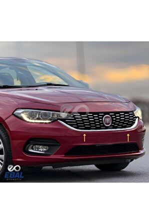 Fiat Egea Krom Ön Alt Panjur Çıtası Hb - Sd 2015 - 2019 Paslanmaz Çelik