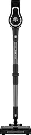 Karaca Power Up Pro Dik Süpürge Black Chrome