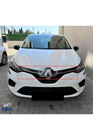 Renault Clio 5 HB Krom Ön Panjur 2 Parça 2019 ve Üzeri P.Çelik