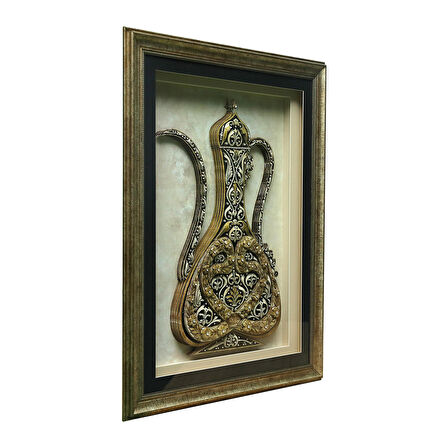e38 EL İŞÇİLİĞİ KAĞIT ROLYEF TABLO 66x85  cm - 6225