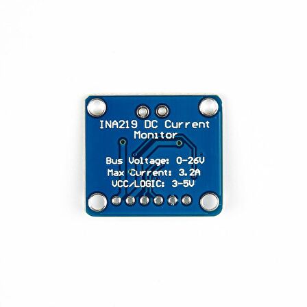 CJMCU-219 INA219 I2C Arayüzü Çift Yönlü Akım - Güç Kaynağı İzleme Modülü