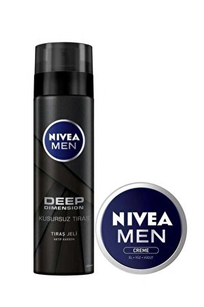 Nivea Tıraş Jeli Deep Men Crème 30 ml