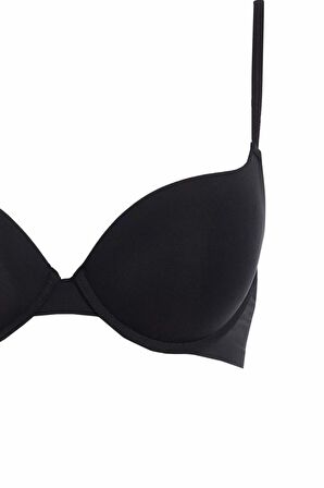 DeFacto Push Up Micro Yarım Dolgulu Tişört Bra-Fall in Love Z3350AZ24AUBK81