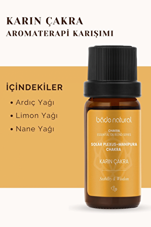 Bade Natural Karın Çakra Uçucu Yağ Karışımı 10 ml