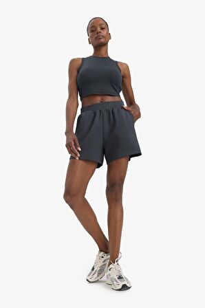 DeFactoFit Standart Fit Kısa Paça Sporcu Modal Şort C0467AX25SMAR231