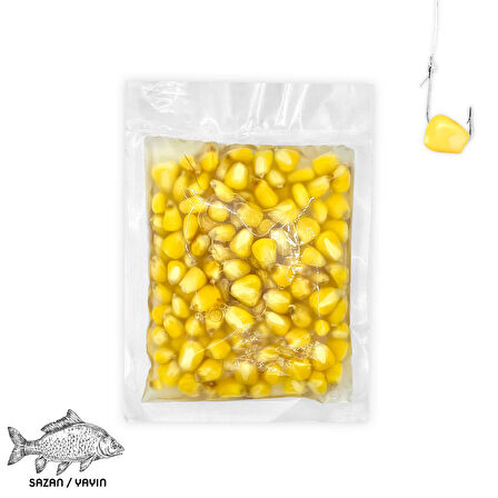 Süper Şeker Mısır Sazan / Yayın için iri Taneli Poşet Şeker Mısır Sazan/Yayın