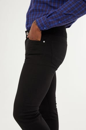 Siyah Slim Fit Kot Pantolon | 30