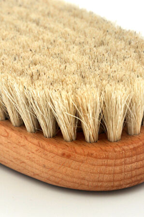 At Kılı Selülit Masaj Fırçası Peeling Fırça %100 Doğal Gerçek At Kılı