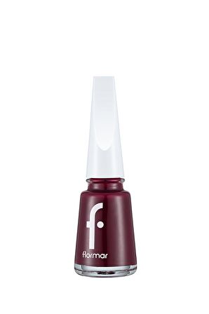 Flormar Klasik Parlak Bitişli Yüksek Pigmentli Oje - Nail Enamel -306 Lost In Bordeaux New- 8682536035842