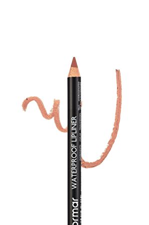 Flormar Suya Dayanıklı Dudak Kalemi (DOĞAL KOYU KAHVE) - Waterproof Lipliner - -245 Natural - 8690604567607