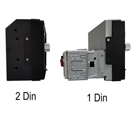 1din 7inc Wince Sistem Tofaş V.s.uygun Ince Arka Kasa Uyumlu