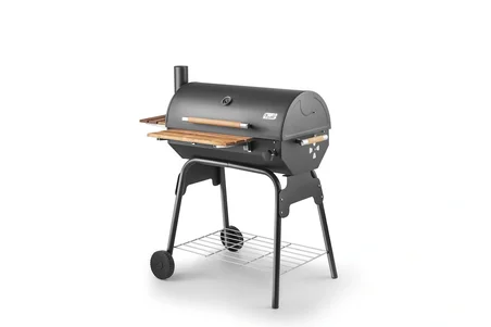 Grillia Grillord‑75 Kömürlü Barbekü (1 Adet Döküm Izgaralı) + Hediye Seti (Önlük + Kılıf)