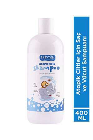 Babyton Bebek & Çocuk Atopik-Hassas Cilt Saç ve Vücut Şampuanı 400 ml