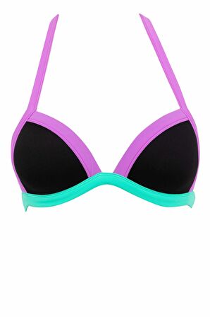 DeFacto Fall in Love Üçgen Bikini Üstü B0237AX23HSBK81