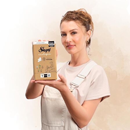 Sleepy Ecologic Premium Plus Normal Hijyenik Ped 48 Adet