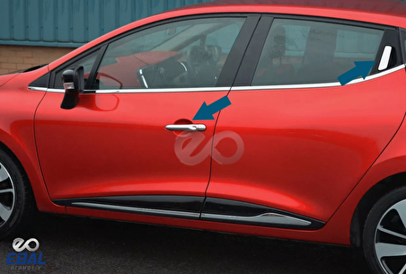 Renault Clio 4 Hb Krom Kapı Kolu 4 Kapı 2012-2018 P.çelik