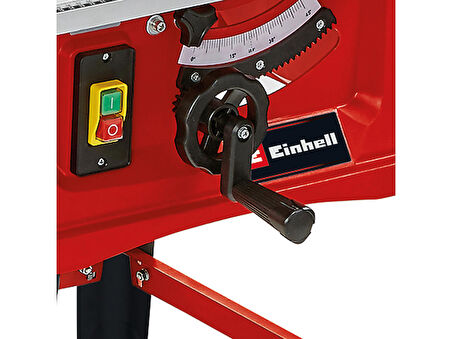 Einhell Tezgah Testere TC-TS 254 ECO (2050 W, 80 mm kesme yüksekliği, Ø 254 mm testere bıçağı, paralel cetvel, açılı cetvel, talaş emiş bağlantısı, itme çubuğu) - 4340505
