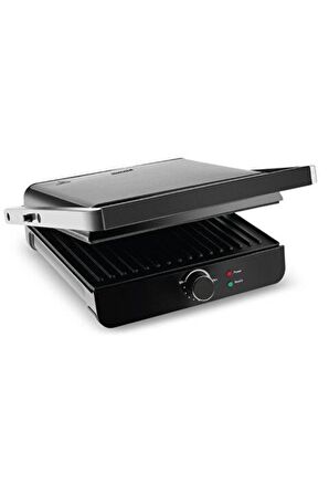 Homend Grilliant 1356H Inox Gövdeli Döküm Plakalı Tost ve Izgara Makinesi