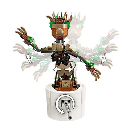 76297 Lego Marvel - Dans Eden Groot 459 parça +9 yaş