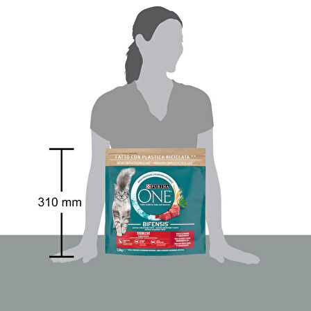 Purina One Steril Sığır Etli Kedi Maması 1,5 Kg