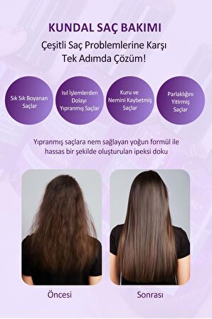 Parlaklık Sunan Besleyici Saç Serumu Kundal Macadamia Ultra Hair Serum 100ml (Acacia Moringa)