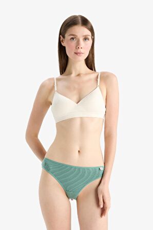 DeFacto Ribana 3'lü Slip Külot-Fall in Love E4896AX25SPGN757