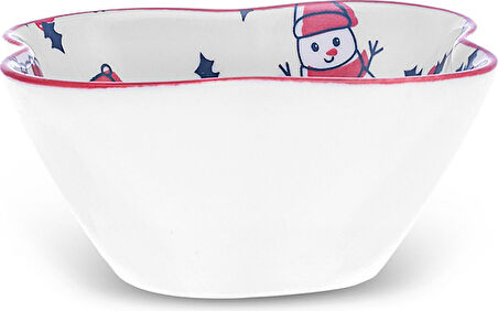 Karaca New Year Yılbaşı Snowman Yonca Çerezlik 10 Cm