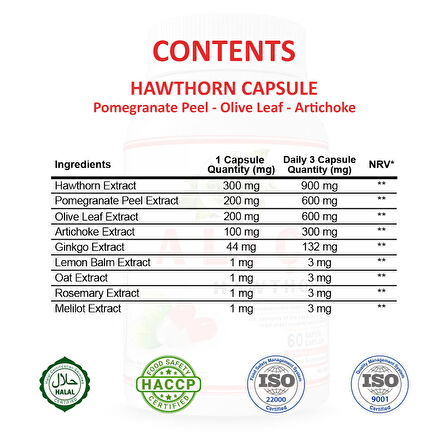 Alıç Kapsül (HAWTHORN CAPSULE)