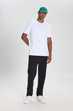 %100 Pamuk Modern Fit Normal Kesim Bisiklet Yaka Tişört