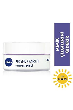 Nivea 35+ Yaş Kırışıklık Karşıtı+ Nemlendirici Yüz Bakım Kremi 50 ml