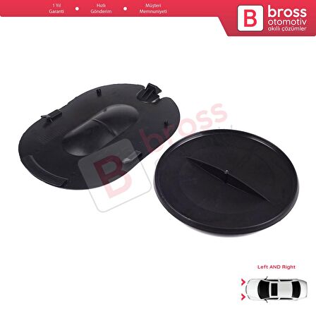 Renault Megane MK2 için Davlumbaz Kapak Tapası Sağ ve Sol 7701055352 7701055351