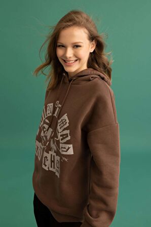 DeFacto Coool Tupac Oversize Fit Kapüşonlu Sweatshirt A0636AX23SPBN322