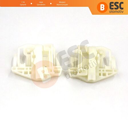 BMW X3 E83 2003 10 İçin Ön veya Arka Kapılar Cam Kriko Klipsleri