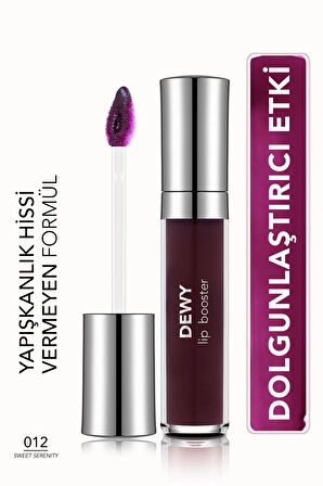 Flormar Dolgunlaştırıcı Dudak Parlatıcısı- Dewy Lip Booster - 012 Sweet Serenıty-8682536094047