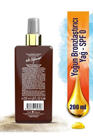 Eda Taşpınar Yoğun Bronzlaştırıcı Sprey Kapak - 200 ML